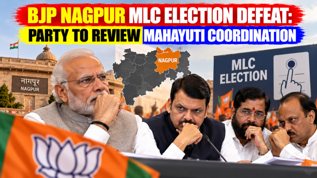 BJP Nagpur MLC Election Defeat: Party to Review Mahayuti Coordination BJP Nagpur MLC Election Defeat 2026