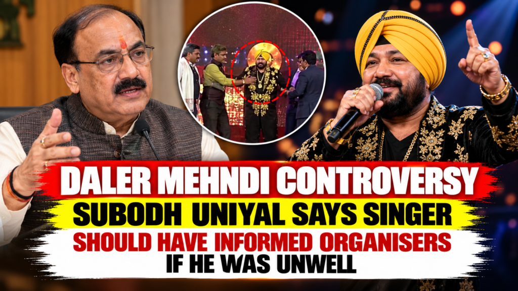Daler Mehndi controversy involving Subodh Uniyal at Uttarakhand event