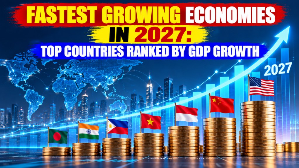 Fastest growing economies in 2027 ranked by projected GDP growth