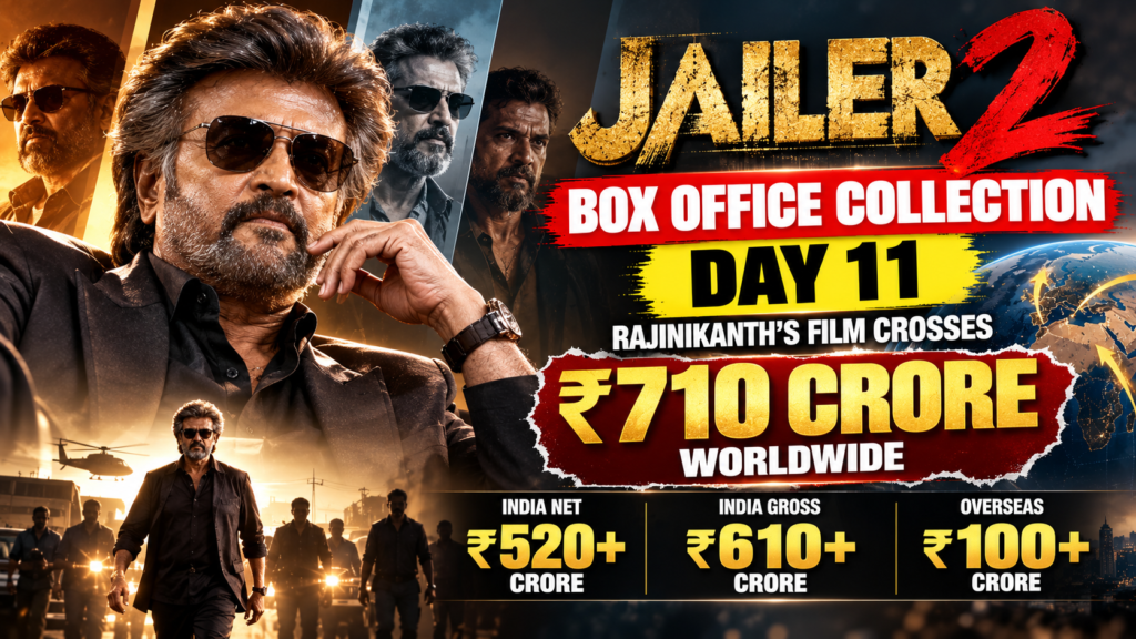 Rajinikanth in Jailer 2 as the film crosses ₹710 crore worldwide