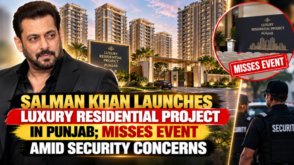 Salman Khan's reported luxury residential project in Punjab