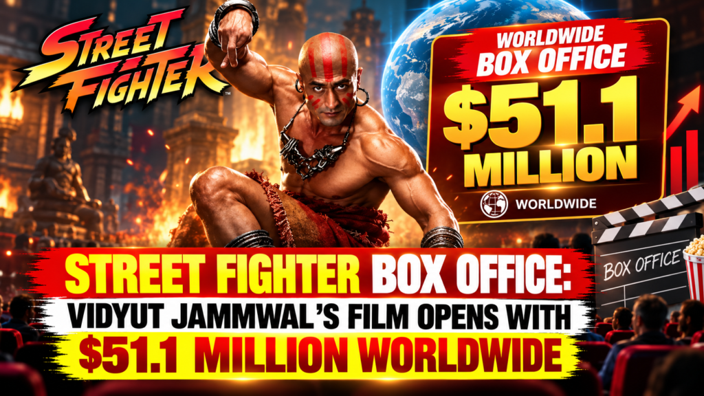 Street Fighter Box Office: Vidyut Jammwal’s Film Opens With $51.1 Million Worldwide Street Fighter movie box office opening featuring Vidyut Jammwal as Dhalsim