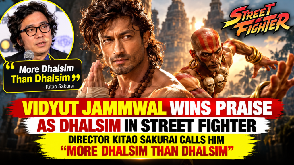Vidyut Jammwal as Dhalsim in the live-action Street Fighter movie